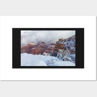 Grand Canyon Winter Posters and Art